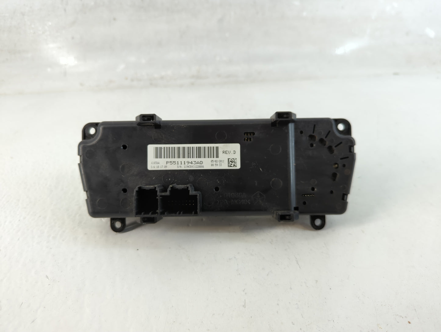 2011 Jeep Liberty Climate Control Module Temperature AC/Heater Replacement P/N:P55111943AD Fits OEM Used Auto Parts - Oemuse