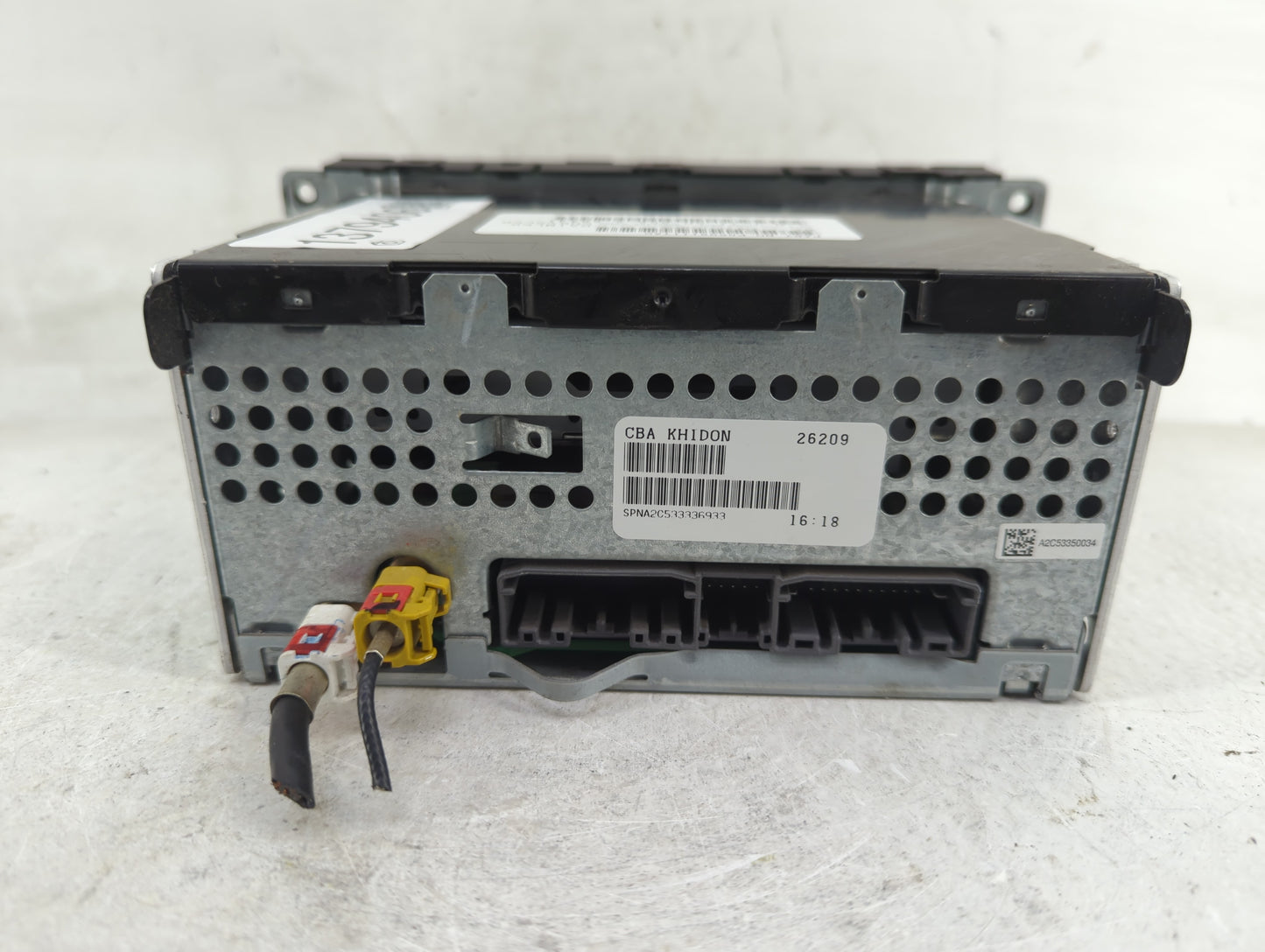 2009-2011 Jeep Liberty Radio AM FM Cd Player Receiver Replacement P/N:05091117AC Fits Fits 2008 2009 2010 2011 OEM Used Auto