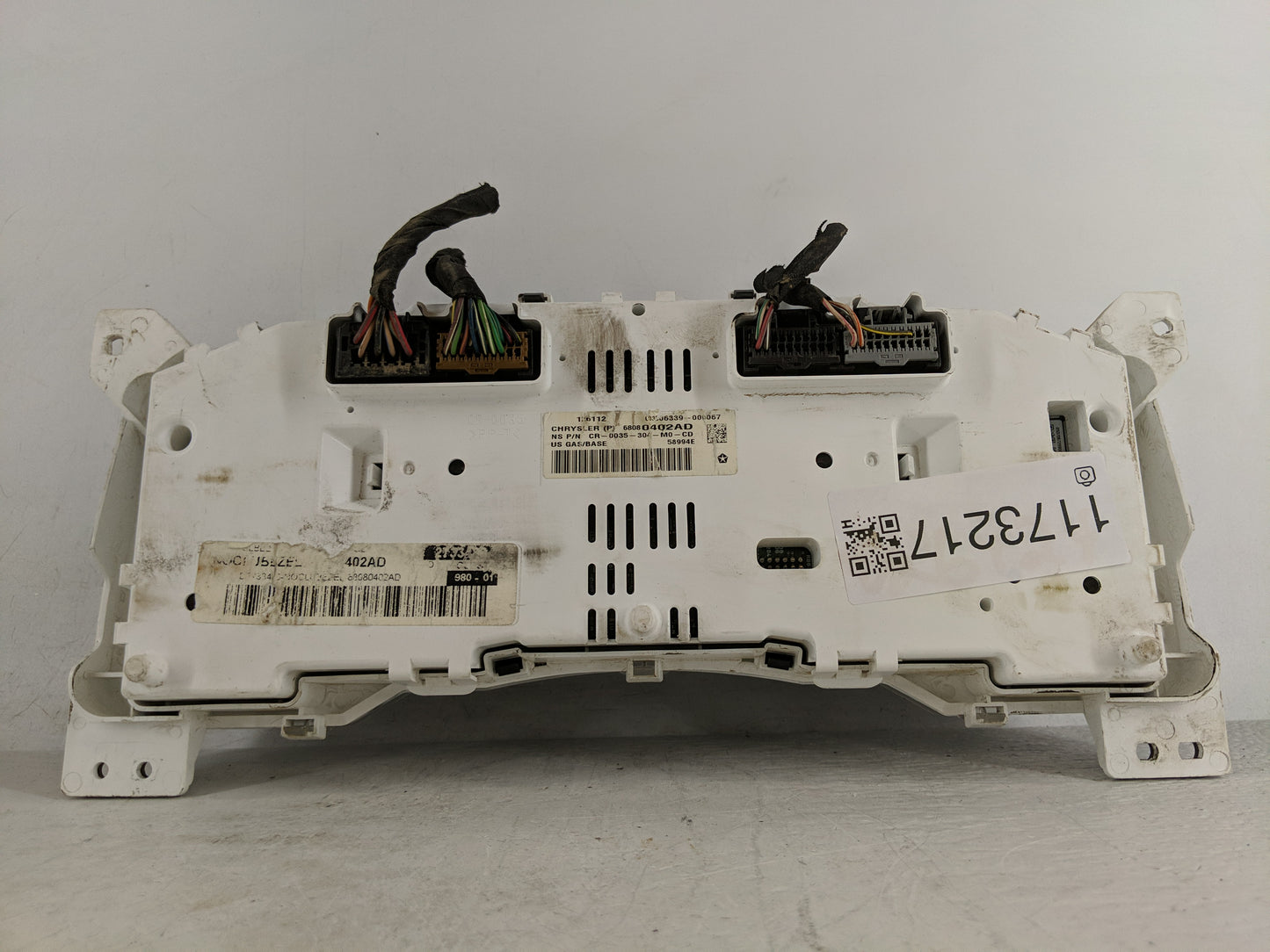2011-2013 Jeep Patriot Instrument Cluster Speedometer Gauges P/N:68080402AD Fits Fits 2011 2012 2013 OEM Used Auto Parts - O