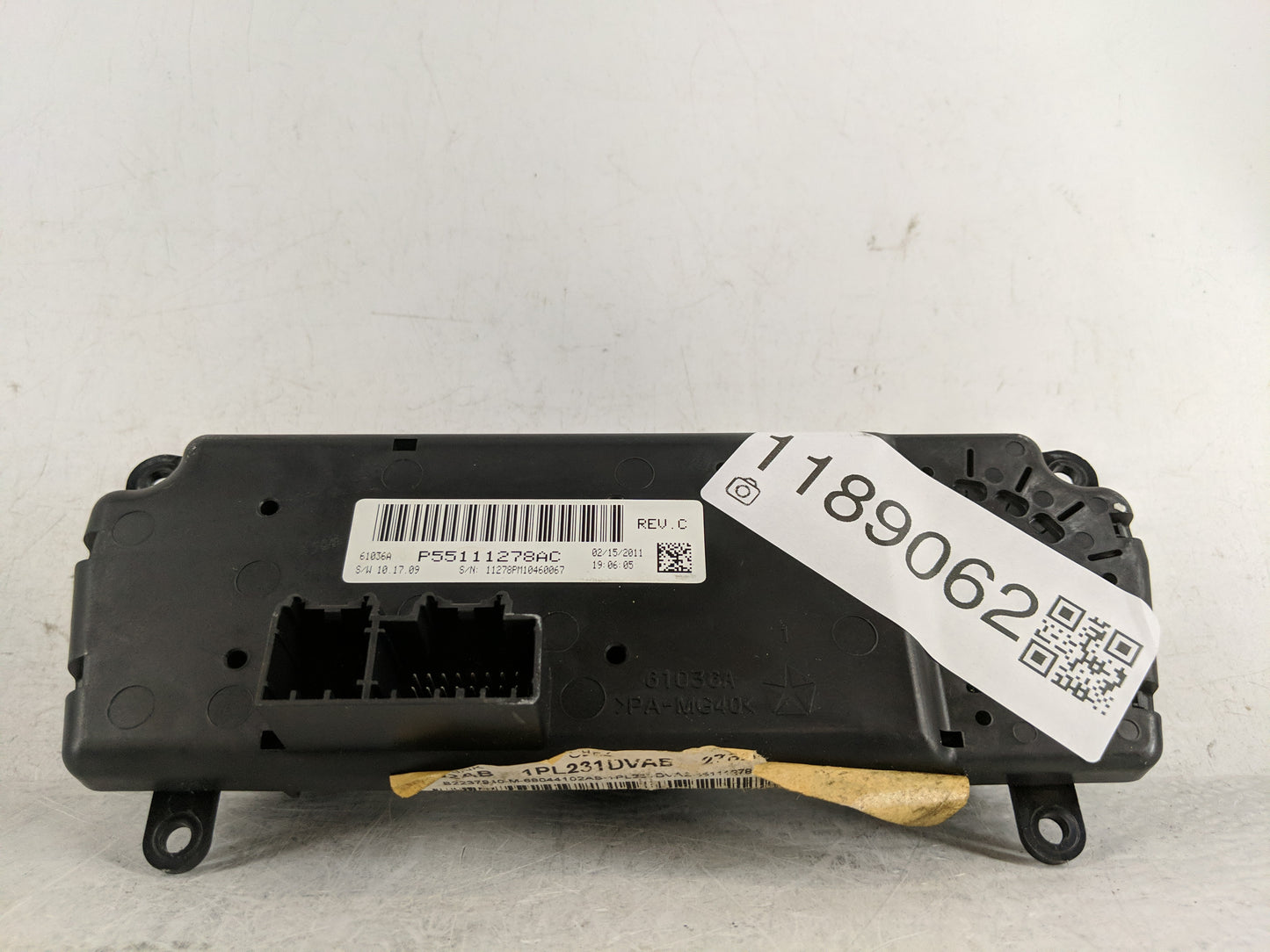 2011-2017 Jeep Patriot Climate Control Module Temperature AC/Heater Replacement P/N:P55111278AC 1PL231DVAB Fits OEM Used Aut