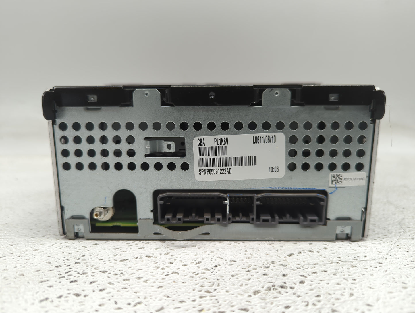 2011-2012 Jeep Patriot Radio AM FM Cd Player Receiver Replacement P/N:P05091222AD Fits Fits 2011 2012 OEM Used Auto Parts -