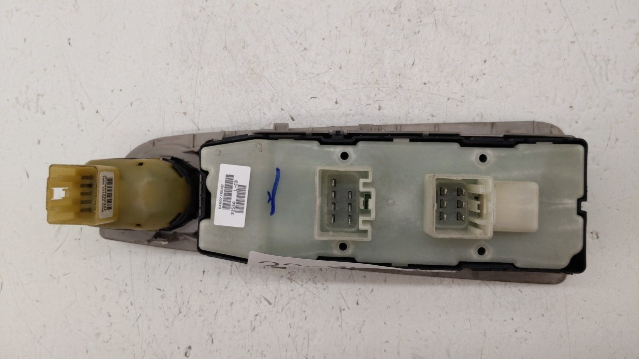 2011-2017 Jeep Patriot Master Power Window Switch Replacement Driver Side Left P/N:04602780AA 04602780AD Fits OEM Used Auto