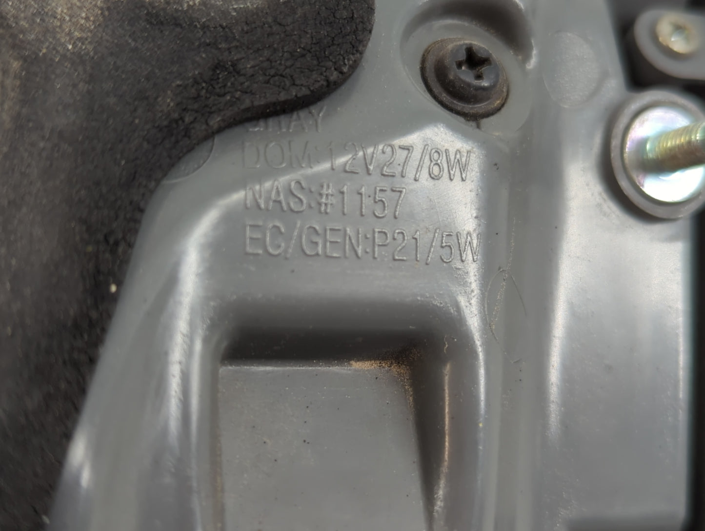 2010-2013 Kia Forte Tail Light Assembly Passenger Right OEM P/N:P21/5W Fits Fits 2010 2011 2012 2013 OEM Used Auto Parts - O