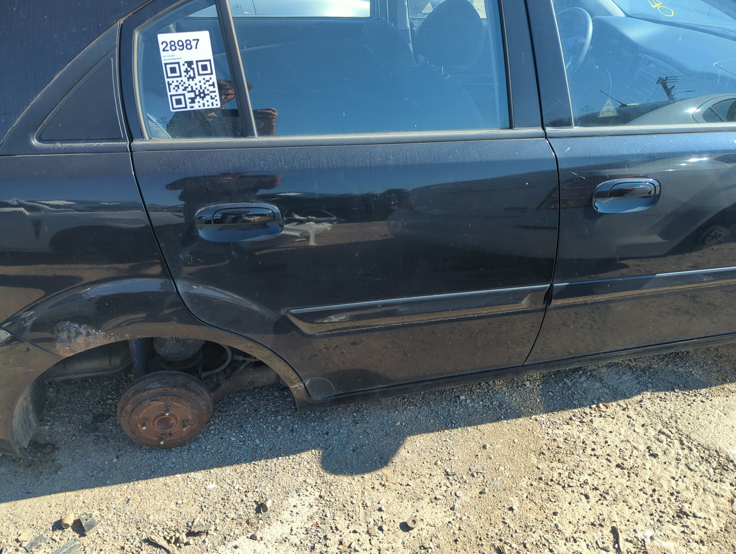2011 Kia Rio5 Passenger Rear Door Oem - Oemusedautoparts1.com