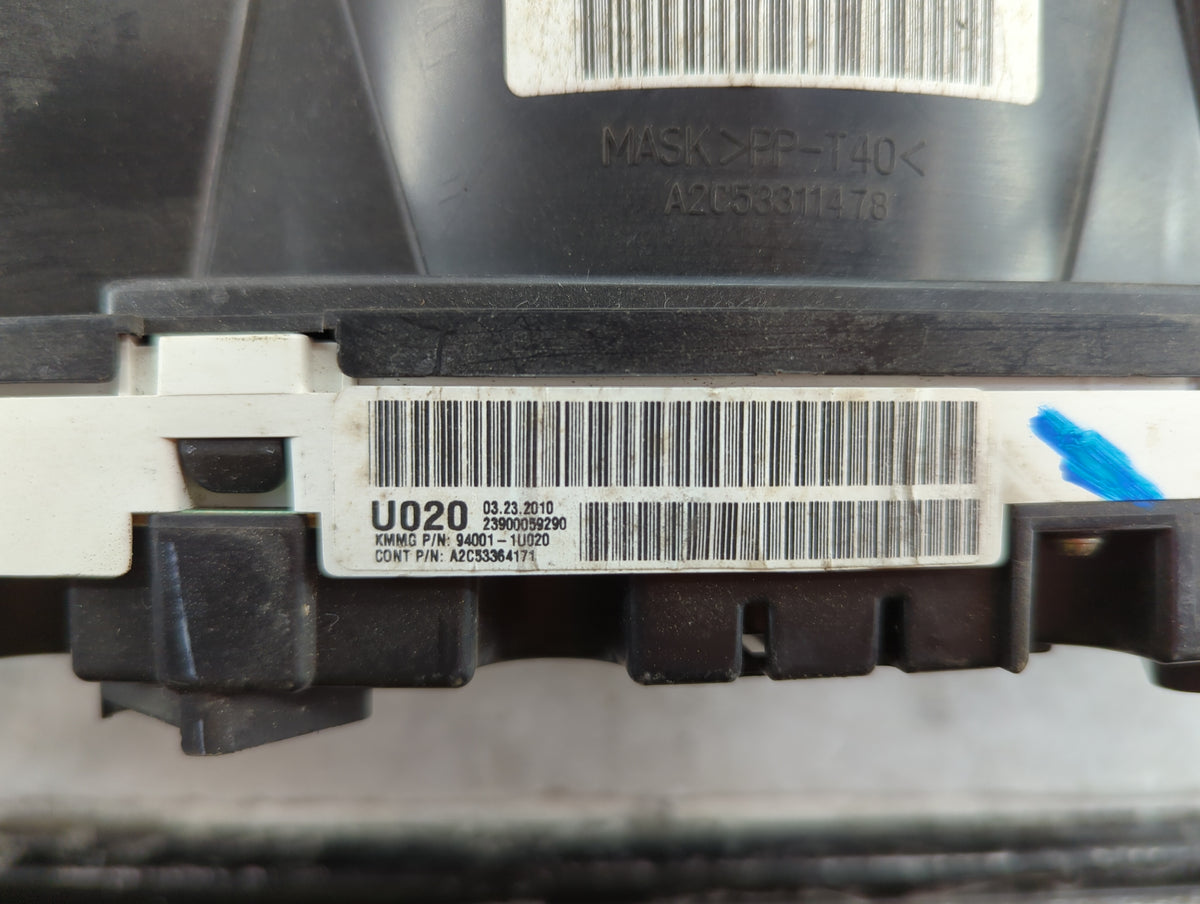 2011-2013 Kia Sorento Instrument Cluster Speedometer Gauges P/N:A2C53311500 A2C53364171 Miles: Fits Fits 2011 2012 2013 OEM