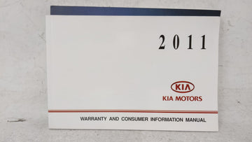 2011 Kia Sorento Owners Manual Book Guide OEM Used Auto Parts