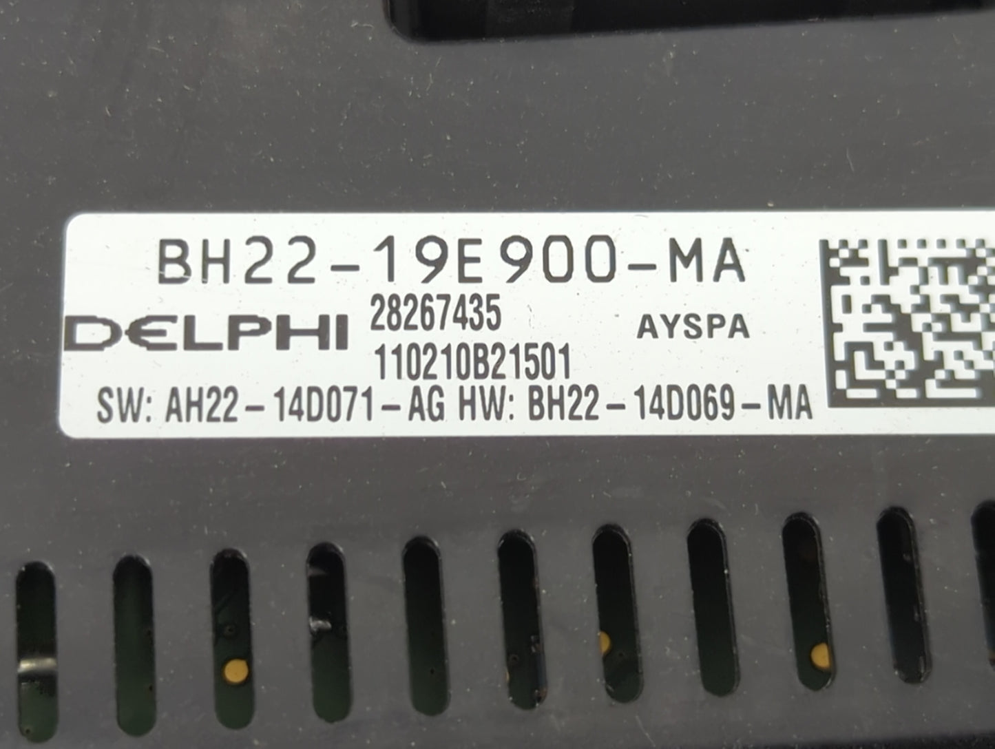 2010-2016 Land Rover Lr4 Climate Control Module Temperature AC/Heater Replacement P/N:BH22-19E900-MA 28267435 Fits OEM Used