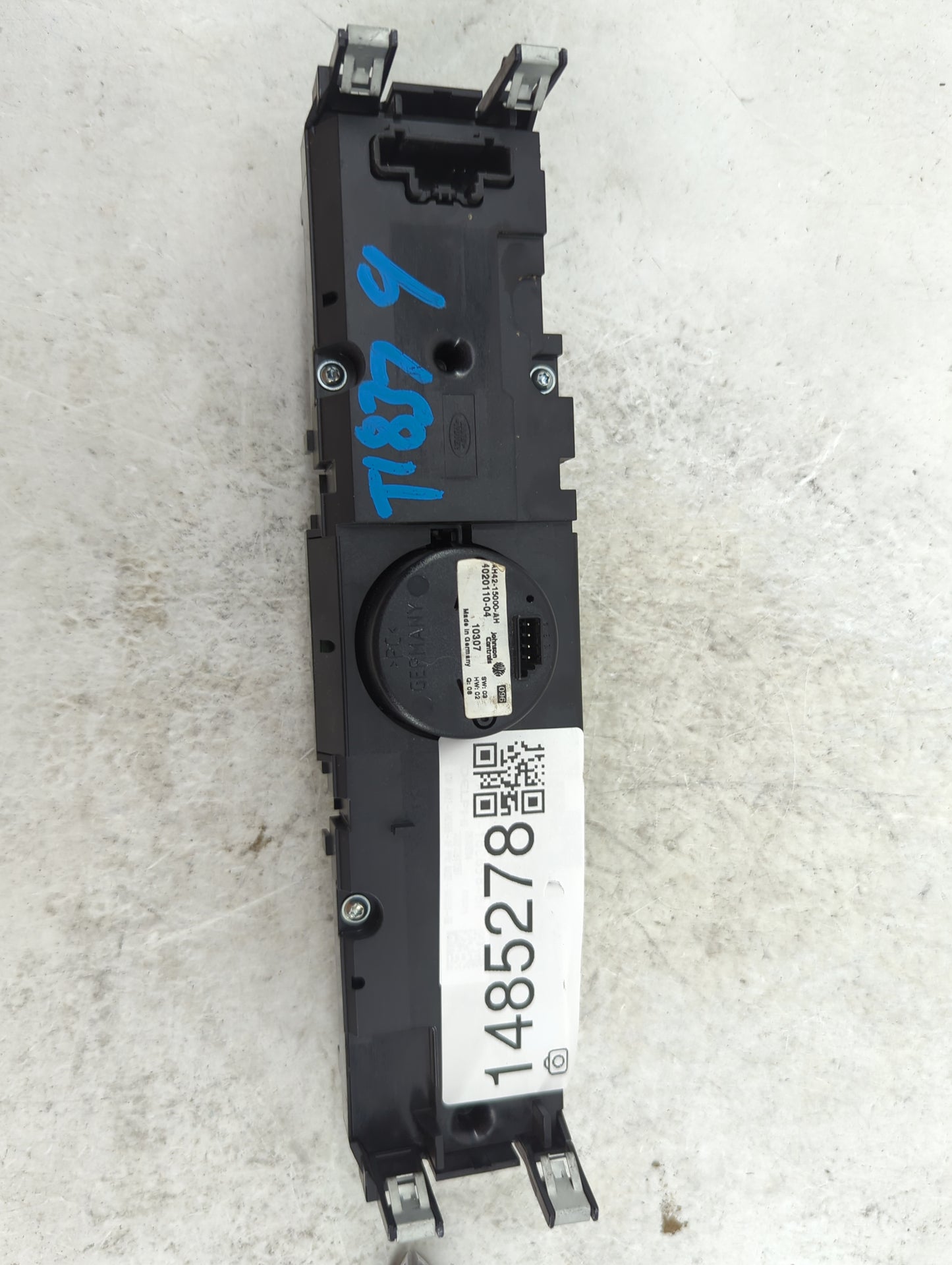 2010-2016 Land Rover Lr4 Climate Control Module Temperature AC/Heater Replacement P/N:AH42-15K036-BF 020710-04 Fits OEM Used