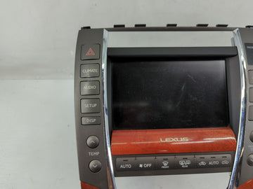 2010-2012 Lexus Es350 Radio AM FM Cd Player Receiver Replacement P/N:13400-58610101 86431-33011 Fits Fits 2010 2011 2012 OEM Used Auto Parts