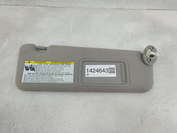 2010-2011 Lexus Es350 Sun Visor Shade Replacement Passenger Right Mirror Fits Fits 2010 2011 OEM Used Auto Parts
