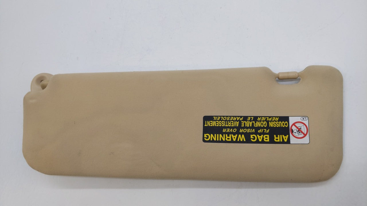 2010-2011 Lexus Es350 Sun Visor Shade Replacement Passenger Right Mirror Fits Fits 2010 2011 OEM Used Auto Parts - Oemusedau