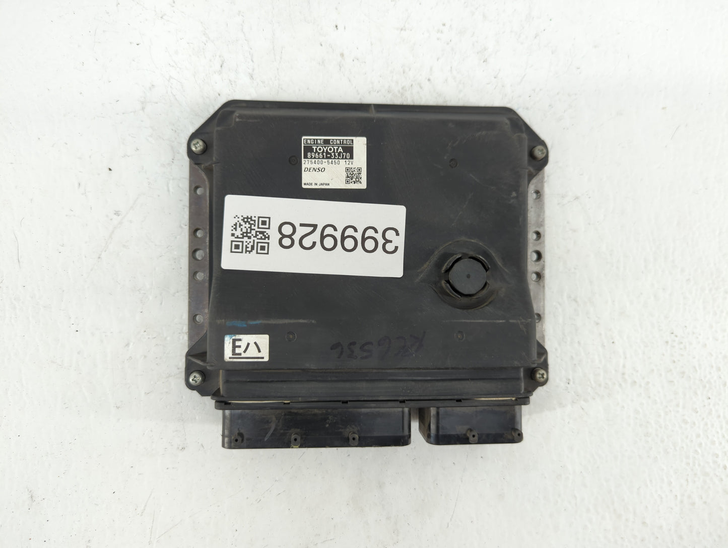 2011 Lexus Es350 PCM Engine Control Computer ECU ECM PCU OEM P/N:275400-5450 89661-33J70 Fits OEM Used Auto Parts - Oemuseda