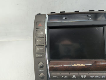 Lexus Es350 Radio Control Panel 600074