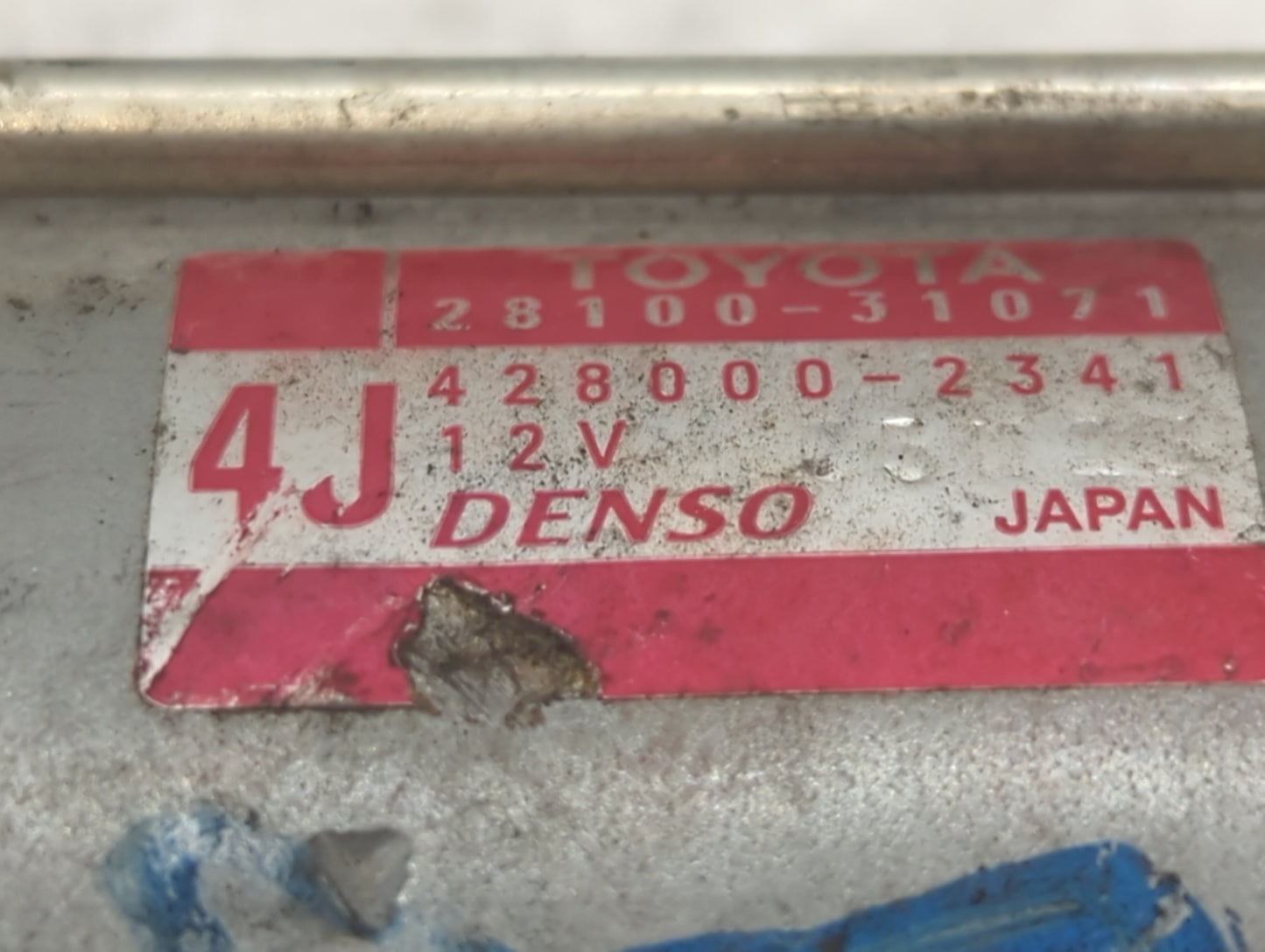 2007-2015 Lexus Gs350 Car Starter Motor Solenoid OEM P/N:28100-31071 Fits OEM Used Auto Parts - Oemusedautoparts1.com