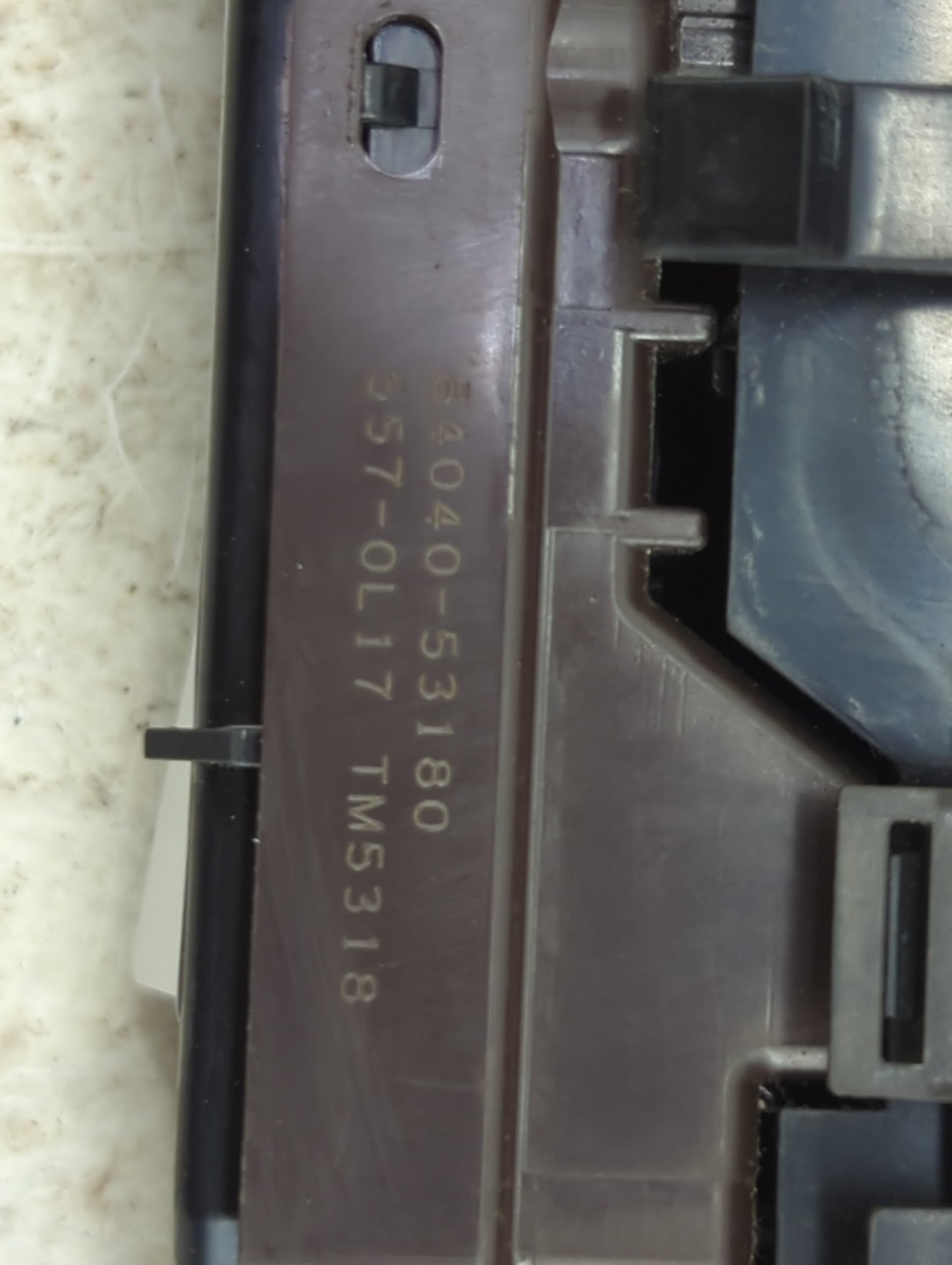 2010-2013 Lexus Is250 Master Power Window Switch Replacement Driver Side Left P/N:84040-53180 557-0L17 Fits OEM Used Auto Pa