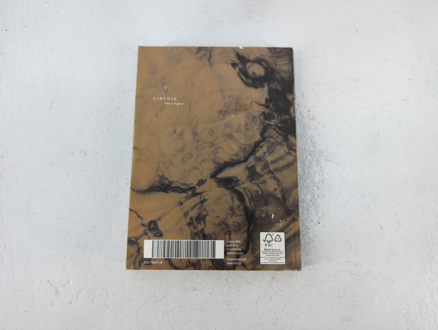 2011 Lincoln Mks Owners Manual Book Guide OEM Used Auto Parts - Oemusedautoparts1.com