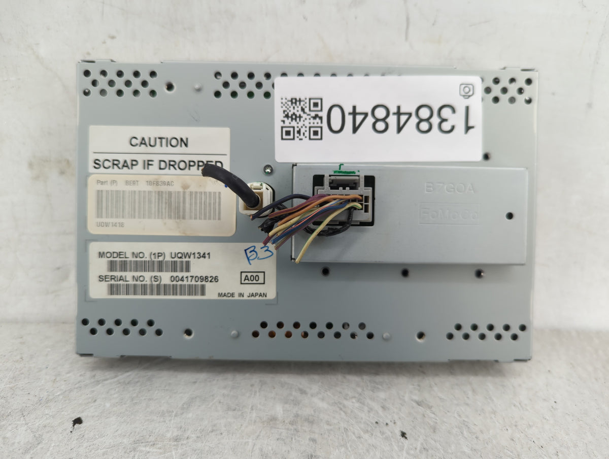 2011-2012 Lincoln Mkt Information Radio Display Screen - Oemusedautoparts1.com