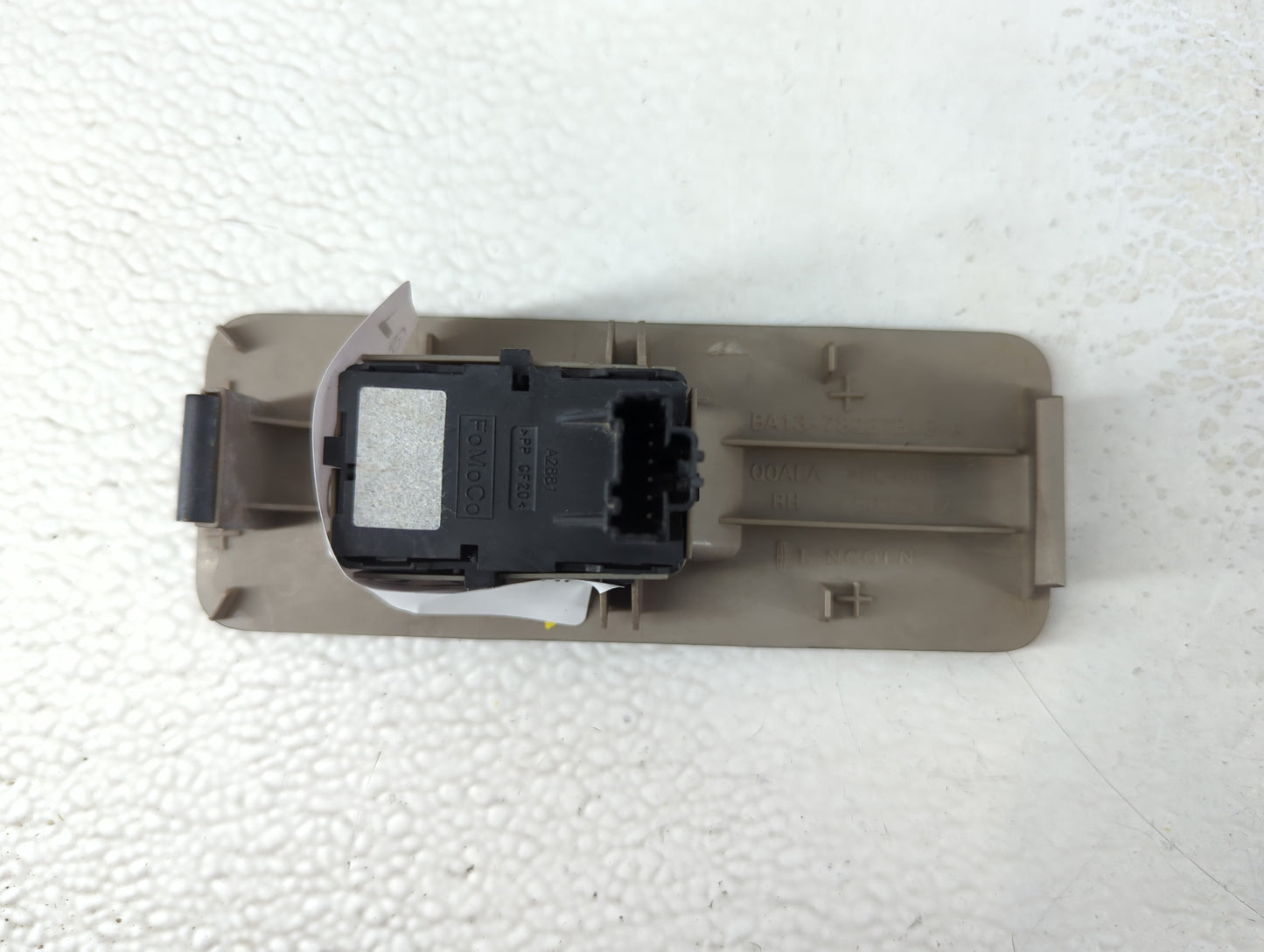 2011-2015 Lincoln Mkx Master Power Window Switch Replacement Driver Side Left P/N:BA13-78237B10-A Fits OEM Used Auto Parts -