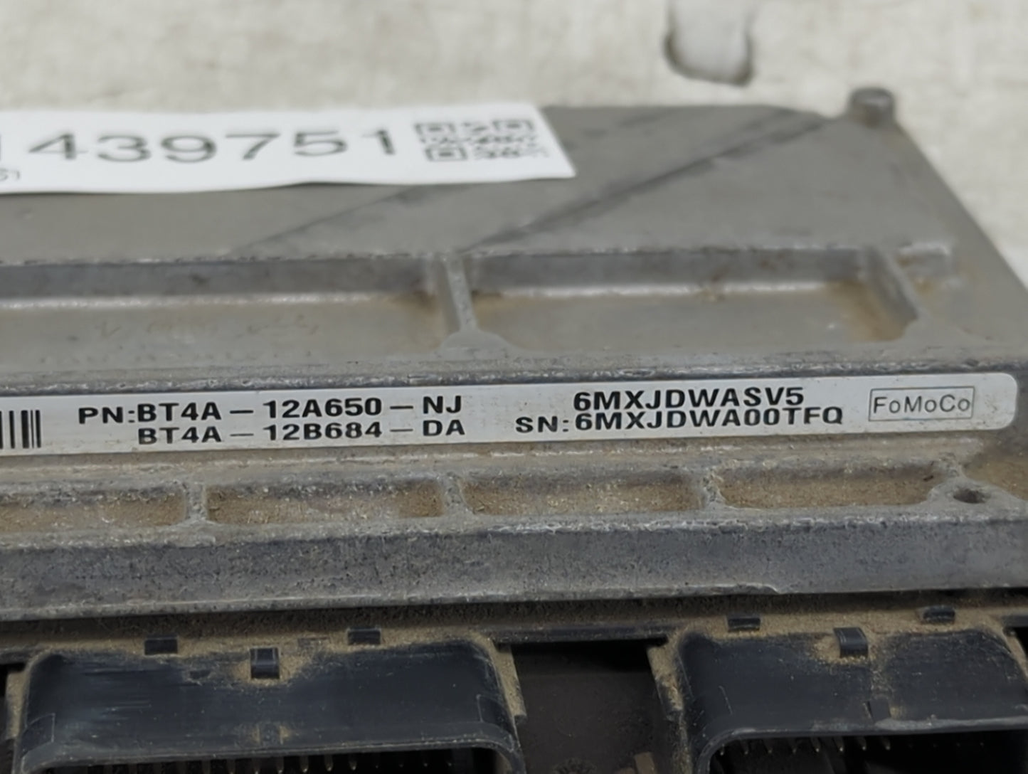 2011 Lincoln Mkx PCM Engine Control Computer ECU ECM PCU OEM P/N:BT4A-12A650-NJ BT4A-12B684-DA Fits OEM Used Auto Parts - Oe