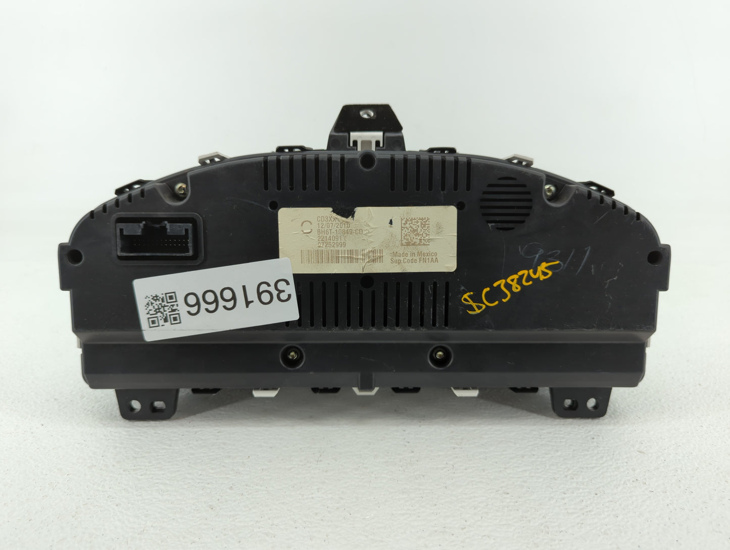 2011 Lincoln Mkz Instrument Cluster Speedometer Gauges P/N:BH6T-10849-CD Fits OEM Used Auto Parts - Oemusedautoparts1.com