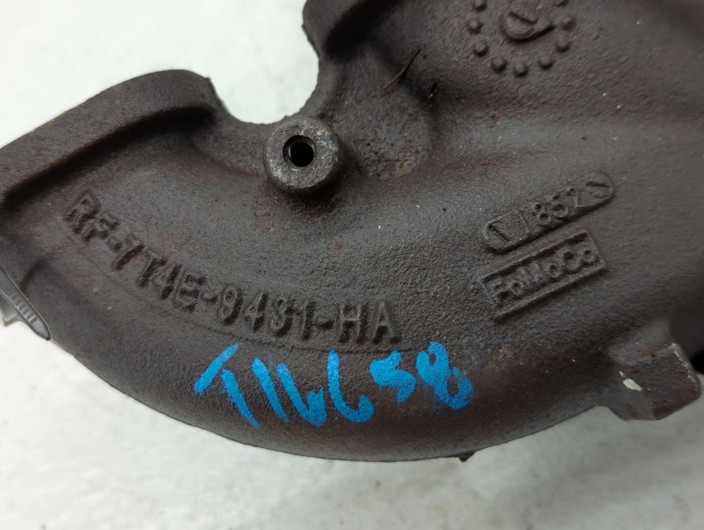 2007-2012 Lincoln Mkz Turbocharger Exhaust Manifold With Turbo Charger - Oemusedautoparts1.com