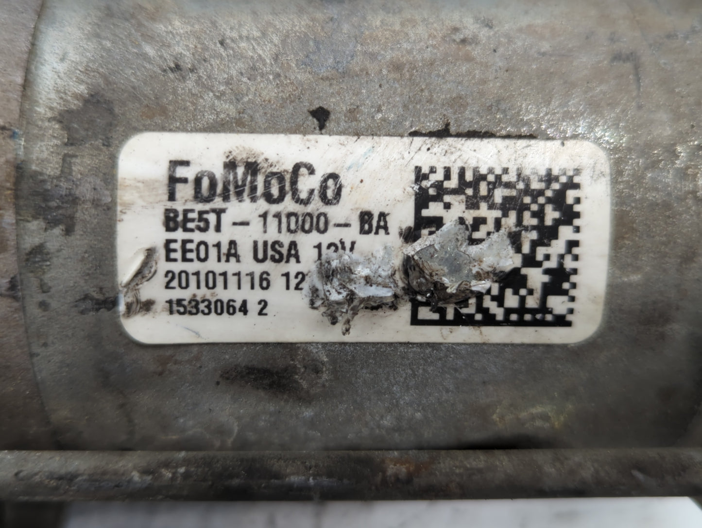 2011-2012 Lincoln Mkz Car Starter Motor Solenoid OEM P/N:BE5T-11000-BA Fits Fits 2011 2012 OEM Used Auto Parts - Oemusedauto