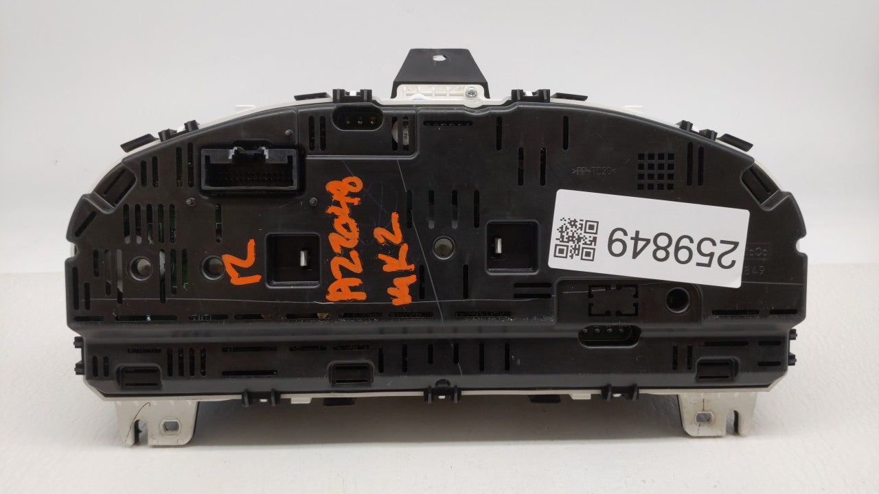 2011 Lincoln Mkz Instrument Cluster Speedometer Gauges P/N:BH6T-10849-AD Fits Fits 2012 OEM Used Auto Parts - Oemusedautopar