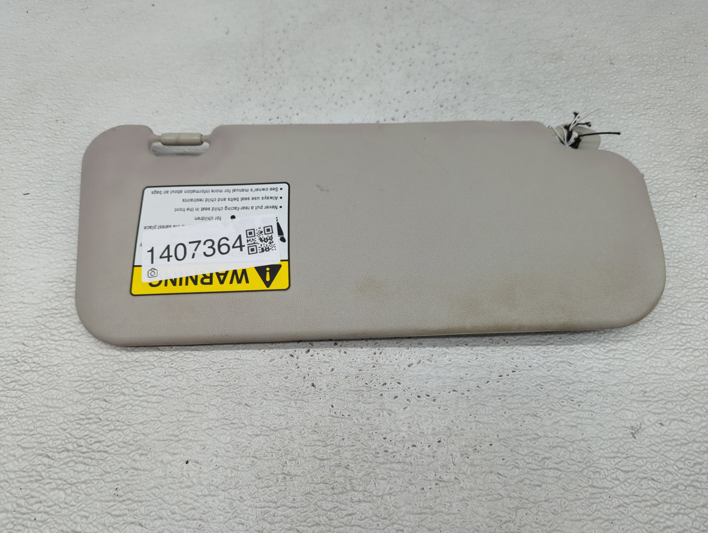 2010-2013 Mazda 3 Sun Visor Shade Replacement Driver Left Mirror Fits Fits 2010 2011 2012 2013 OEM Used Auto Parts - Oemused