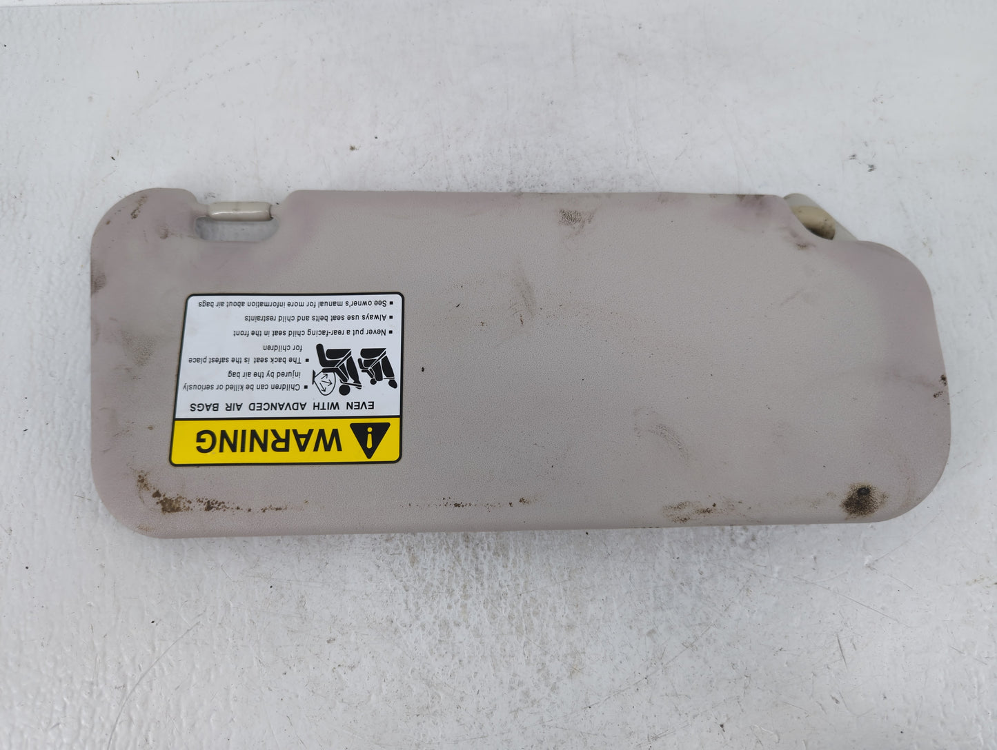 2010-2013 Mazda 3 Sun Visor Shade Replacement Passenger Right Mirror Fits Fits 2010 2011 2012 2013 OEM Used Auto Parts - Oem
