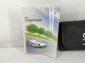 2011 Mazda 3 Owners Manual Book Guide P/N:9999-95-038C-11 OEM Used Auto Parts