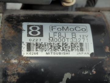 2010-2013 Mazda 3 Car Starter Motor Solenoid OEM P/N:M000T33271 Fits Fits 2010 2011 2012 2013 OEM Used Auto Parts