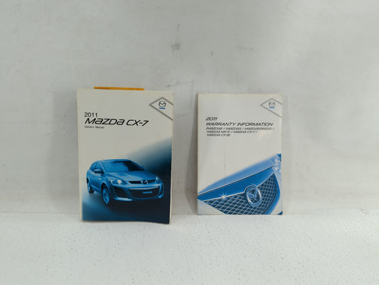 2011 Mazda Cx-7 Owners Manual Book Guide P/N:9999-95-080C-11 OBM8-EA-10I OEM Used Auto Parts