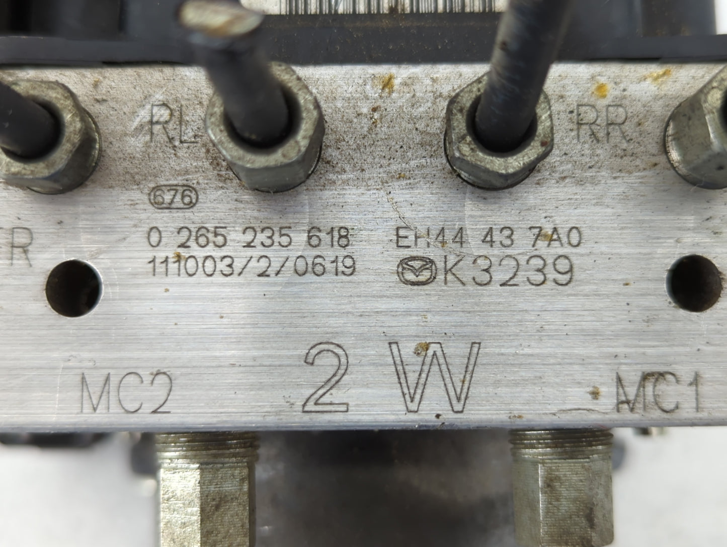 2010-2012 Mazda Cx-7 ABS Pump Control Module Replacement P/N:EH44 43 7A0 Fits Fits 2010 2011 2012 OEM Used Auto Parts - Oemu