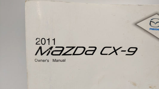 2011 Mazda Cx-9 Owners Manual Book Guide OEM Used Auto Parts
