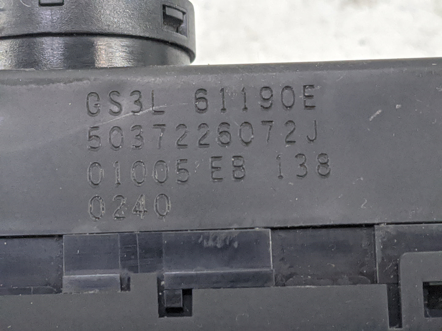 2011 Mazda Mazda6 Climate Control Module Temperature AC/Heater Replacement P/N:GS3L 61190E 5037226072J Fits OEM Used Auto Pa