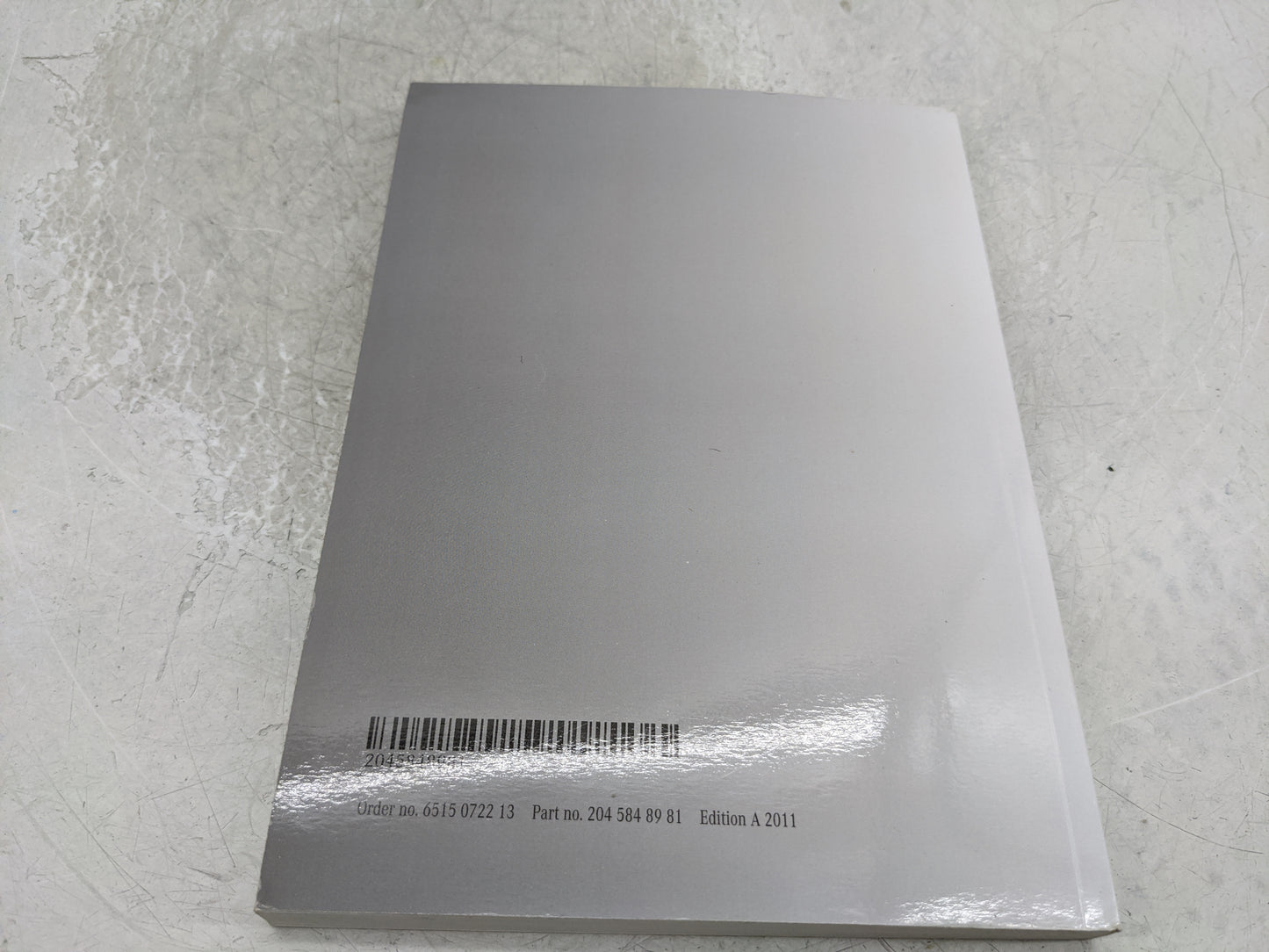 2011 Mercedes-Benz C300 Owners Manual Book Guide P/N:2045848981 OEM Used Auto Parts - Oemusedautoparts1.com