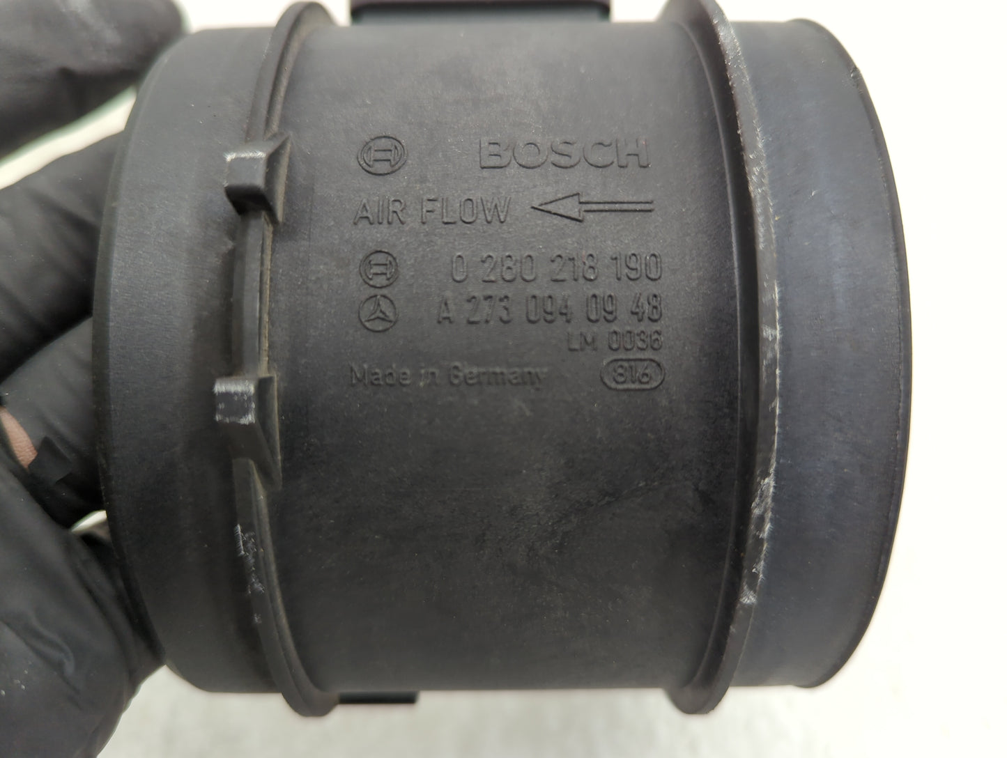 2006-2011 Mercedes-benz Ml350 Mass Air Flow Meter Maf Sensor 1453636 - Oemusedautoparts1.com