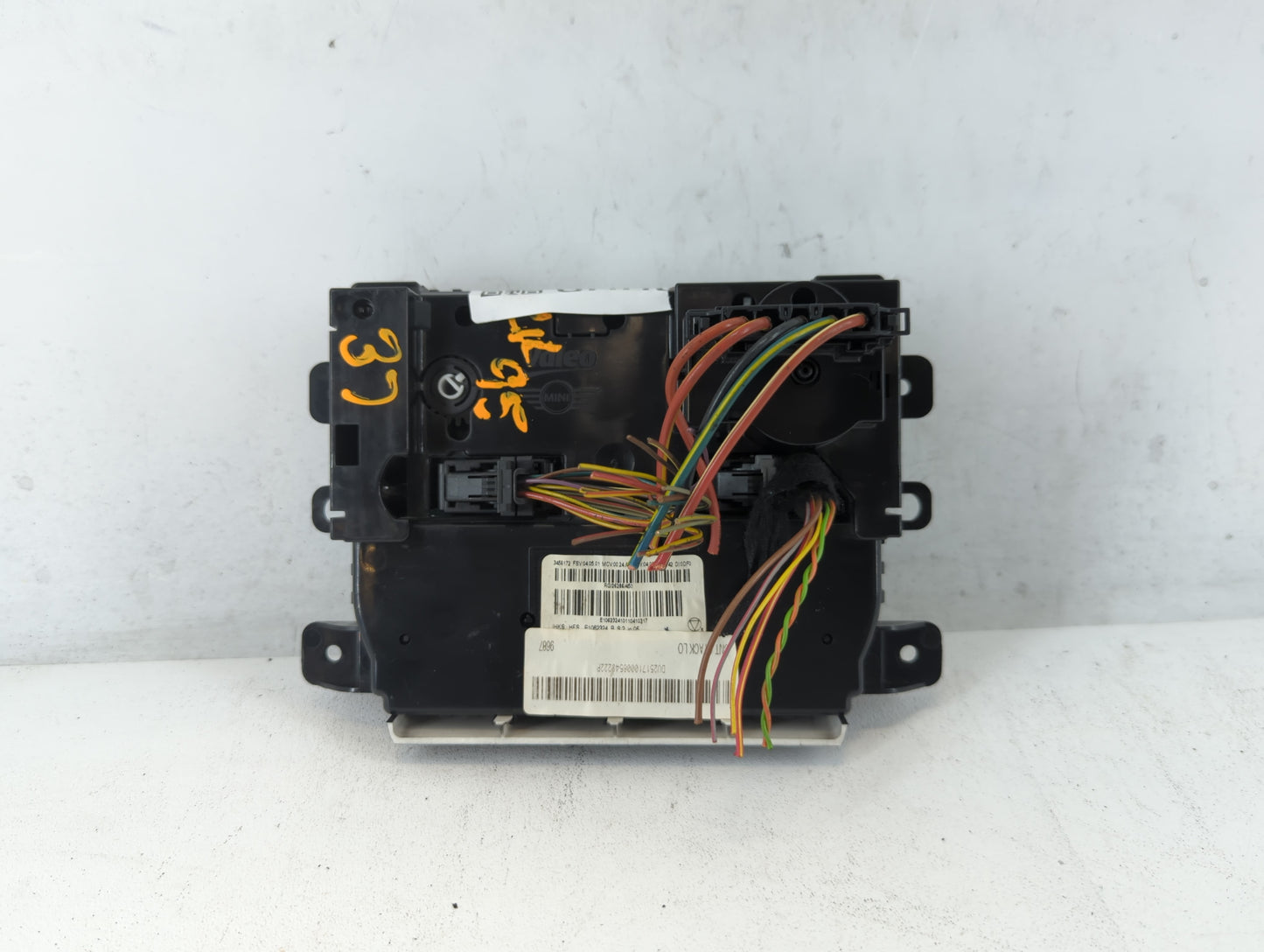 2011-2014 Mini Cooper Climate Control Module Temperature AC/Heater Replacement P/N:3456548 E1062322C Fits Fits 2011 2012 201
