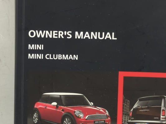2011 Mini Cooper Clubman Owners Manual Book Guide P/N:01 40 2 608 474 OEM Used Auto Parts