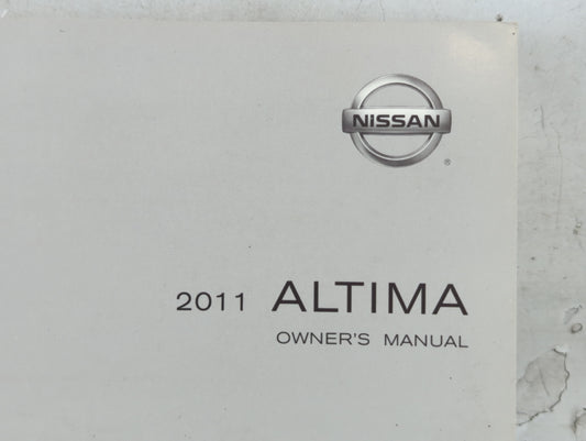 2011 Nissan Altima Owners Manual Book Guide P/N:OM1E 0L32U0 OEM Used Auto Parts