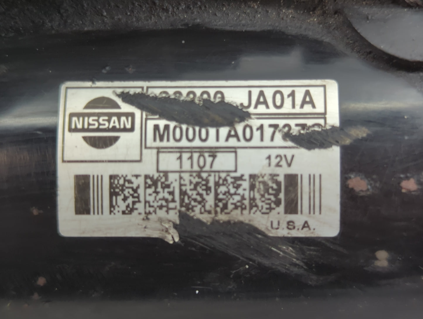 2007-2013 Nissan Altima Car Starter Motor Solenoid OEM P/N:M0001A01727 Fits Fits 2007 2008 2009 2010 2011 2012 2013 OEM Used
