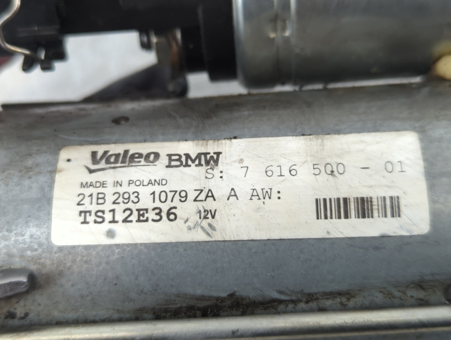 2007-2013 Nissan Altima Car Starter Motor Solenoid OEM P/N:21B 293 1079 ZA 7 616 500-01 Fits OEM Used Auto Parts - Oemusedau