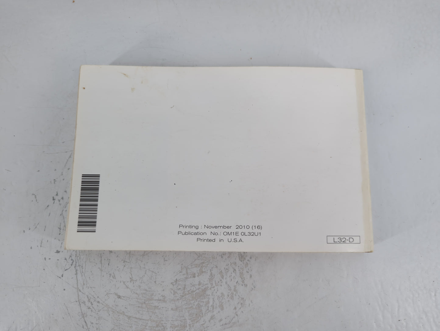 2011 Nissan Altima Owners Manual Book Guide P/N:OM1E OL32U1 OEM Used Auto Parts - Oemusedautoparts1.com