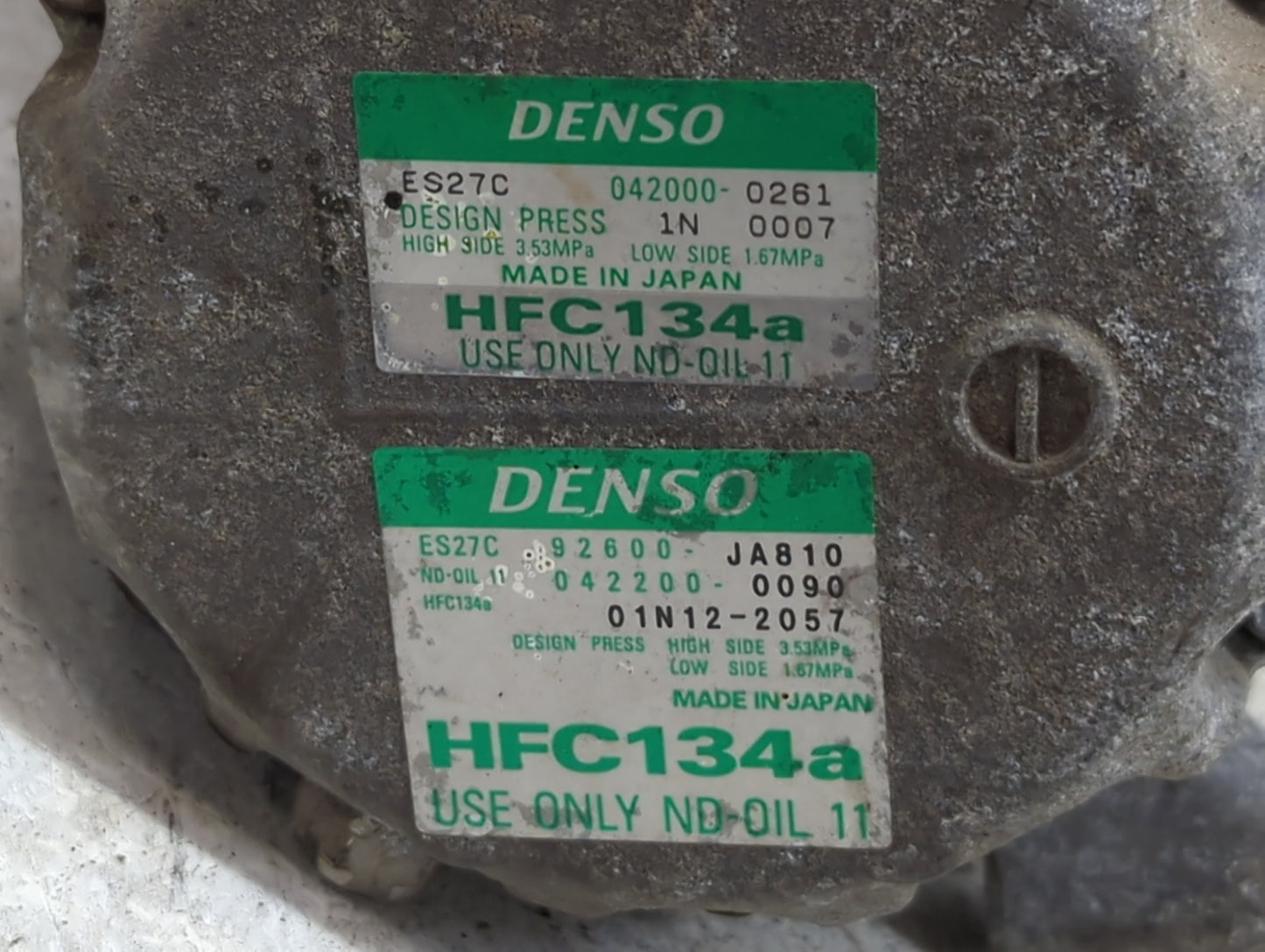 2007-2011 Nissan Altima Air Conditioning A/c Ac Compressor Oem - Oemusedautoparts1.com