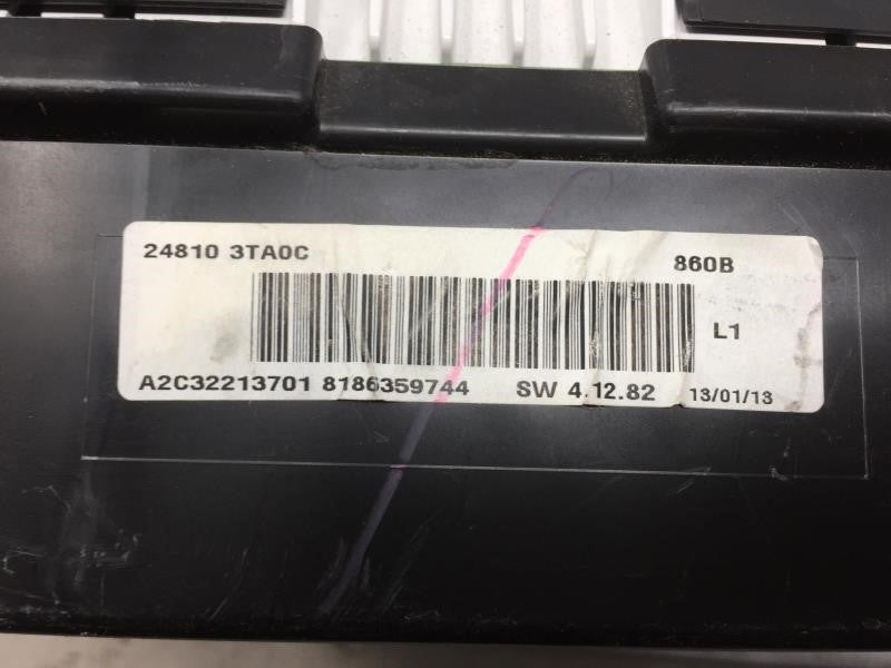2011 Nissan Altima Instrument Cluster Speedometer Gauges P/N:98,915 MI. PN:24810-3TA0C Fits OEM Used Auto Parts - Oemusedaut