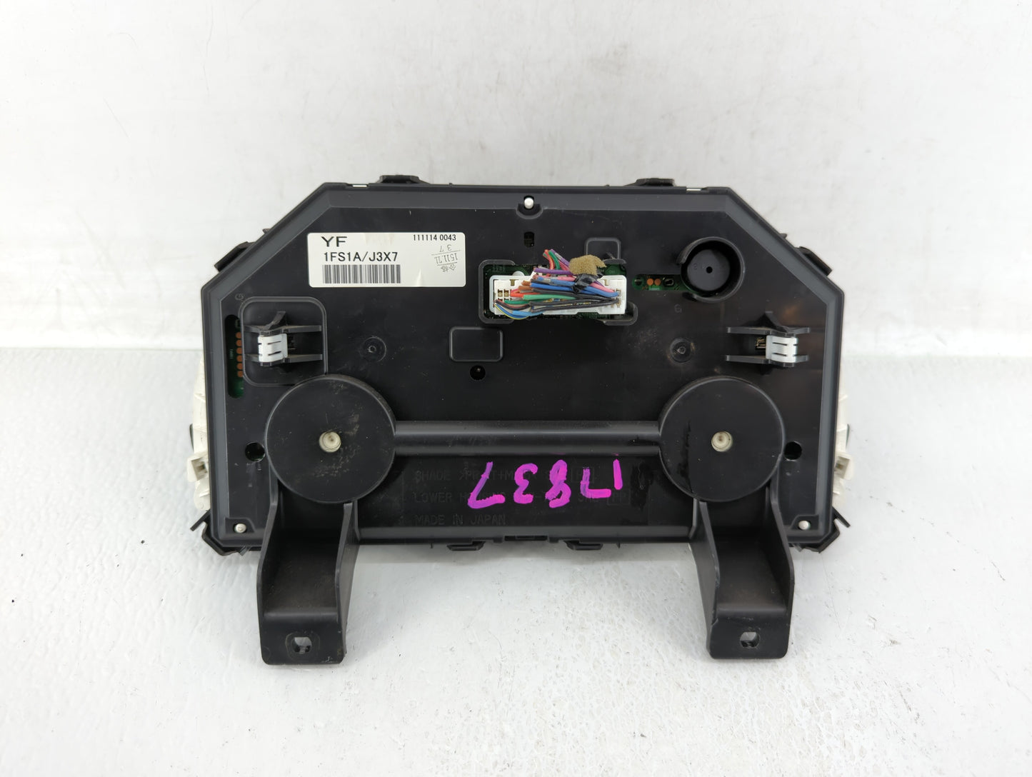 2011 Nissan Cube Instrument Cluster Speedometer Gauges P/N:1FS1A Fits OEM Used Auto Parts - Oemusedautoparts1.com