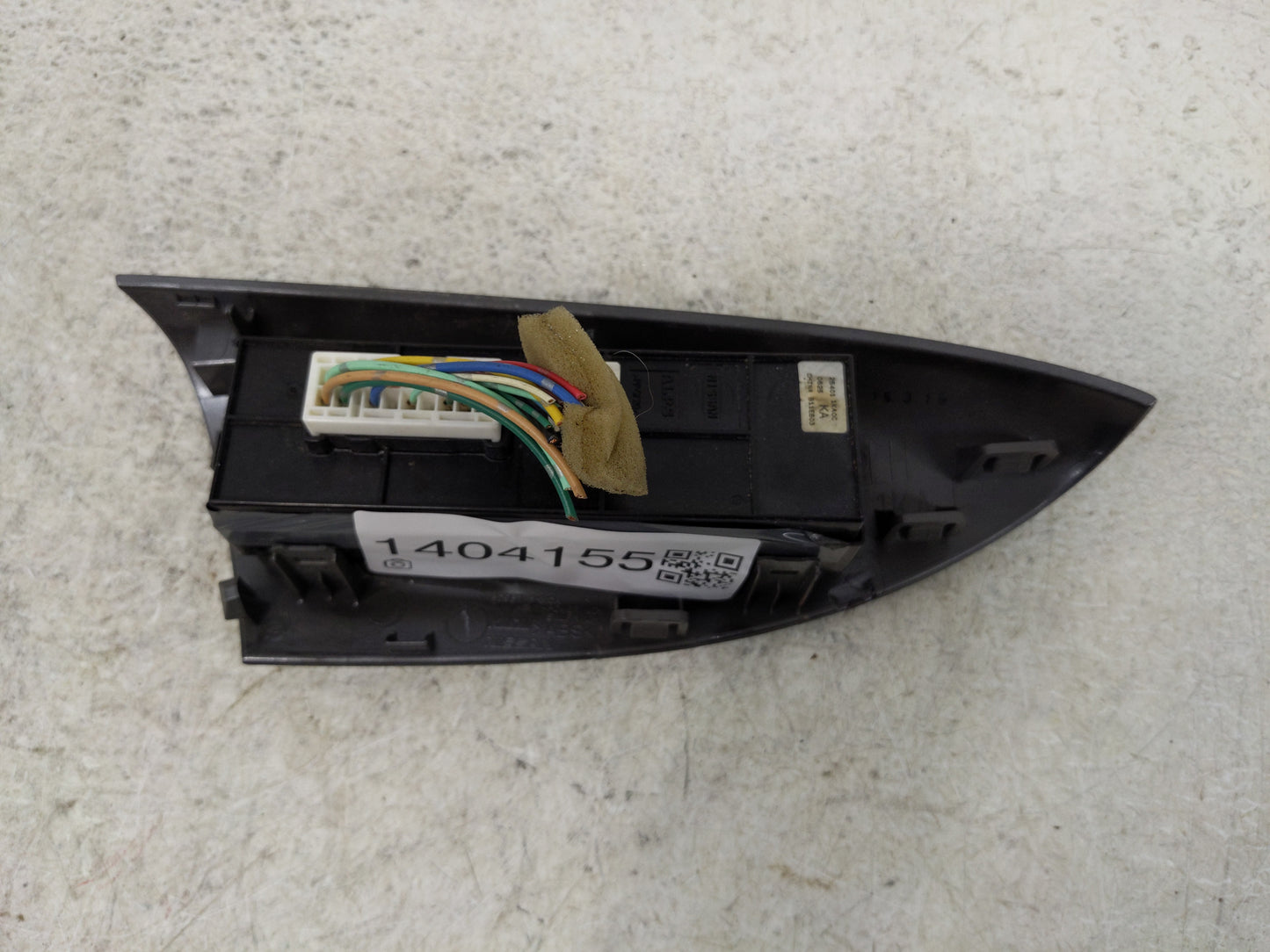 2011-2017 Nissan Juke Master Power Window Switch Replacement Driver Side Left P/N:25401 1KA0C Fits OEM Used Auto Parts - Oem