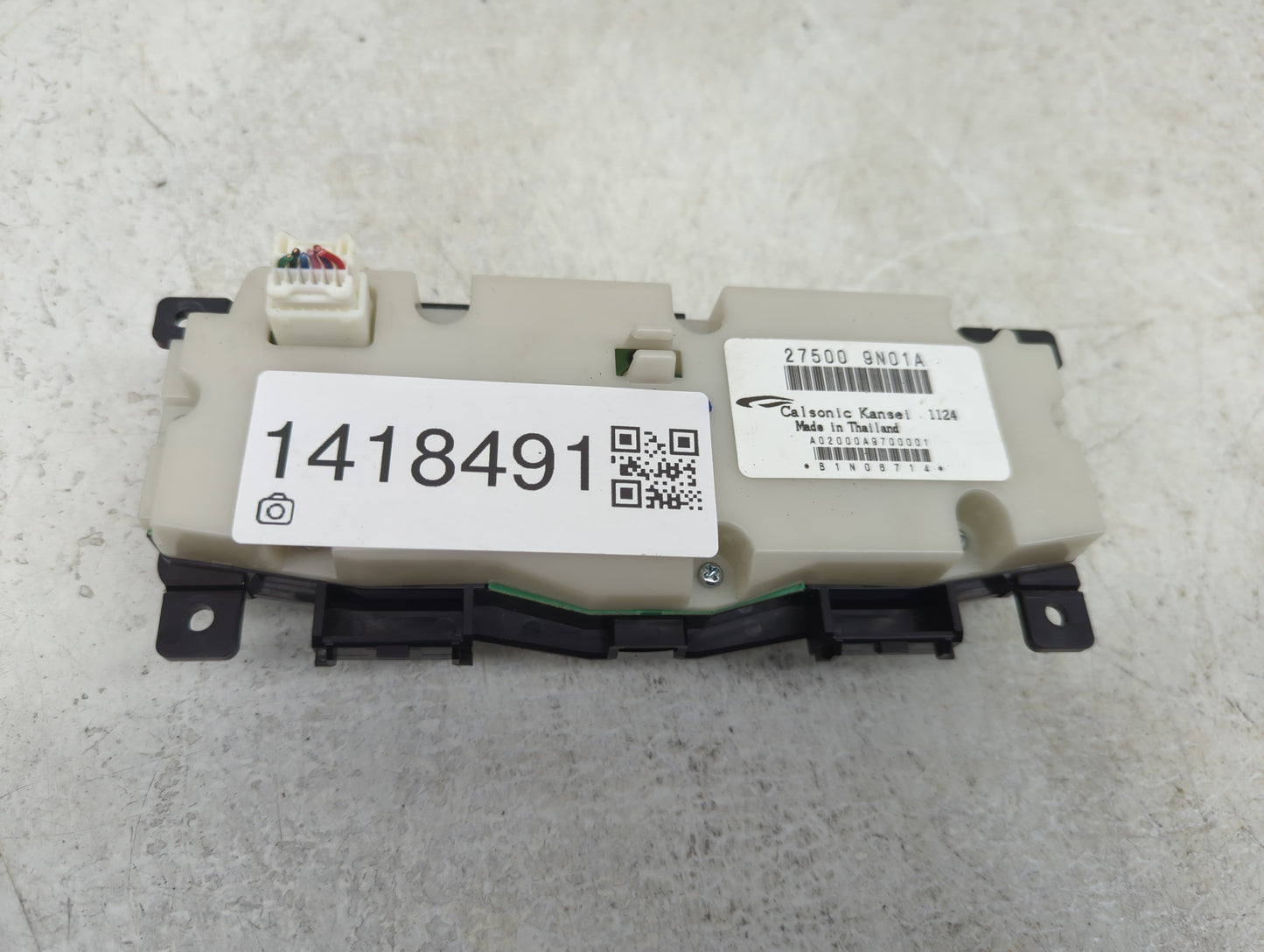 2009-2014 Nissan Maxima Climate Control Module Temperature AC/Heater Replacement P/N:27500 9N01A Fits OEM Used Auto Parts -