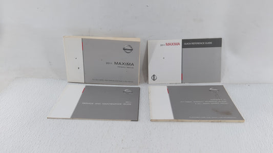 2011 Nissan Maxima Owners Manual Book Guide OEM Used Auto Parts