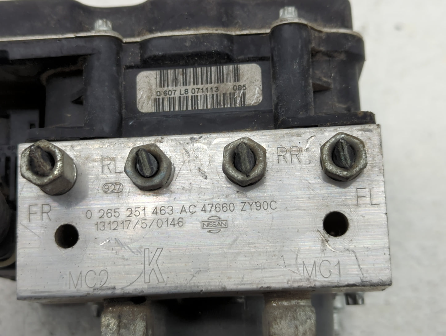 2011-2013 Nissan Maxima ABS Pump Control Module Replacement P/N:47660 ZY90C 0 265 251 463 AC Fits Fits 2011 2012 2013 OEM Us